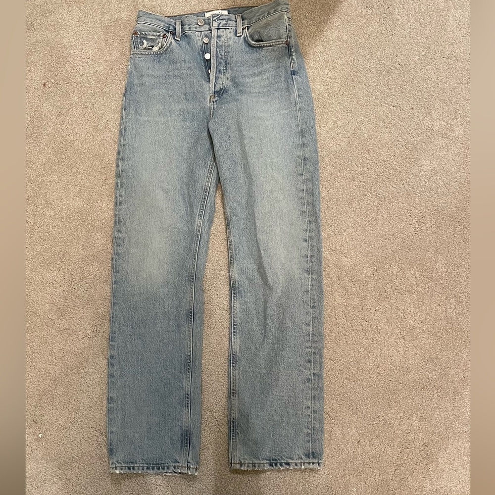 Agolde mid rise loose jeans, snapshot 23